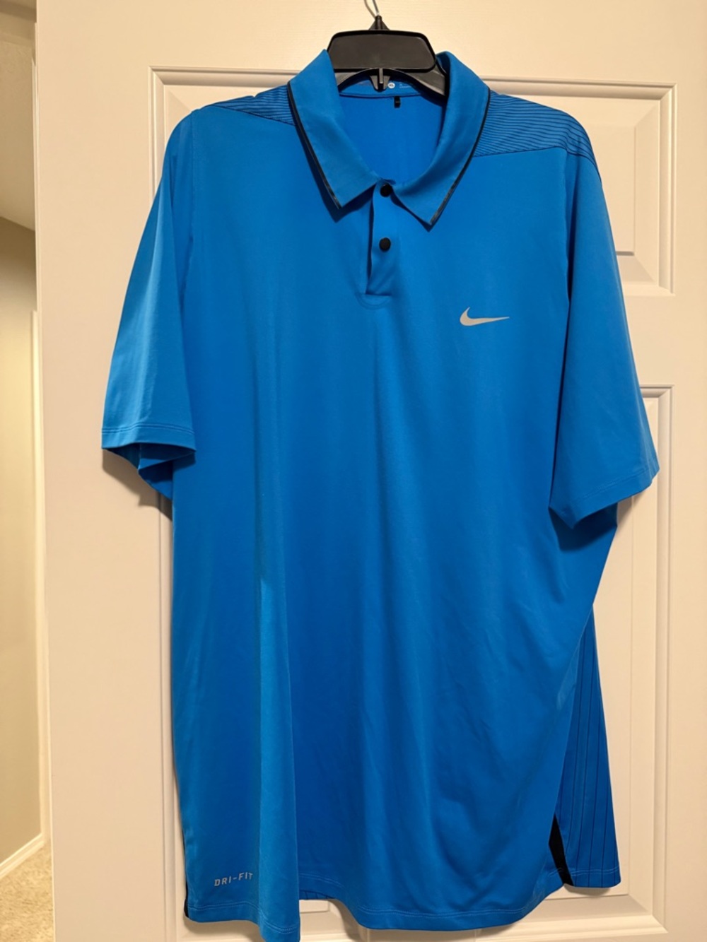 Nike Men’s Bright Blue Dri-FIT Polo